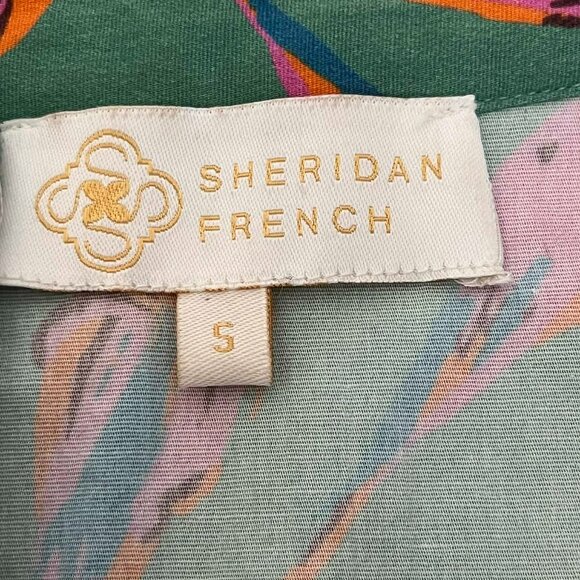 Sheridan French Abigail Women's Dress in Jade size Small - Picture 8 of 8